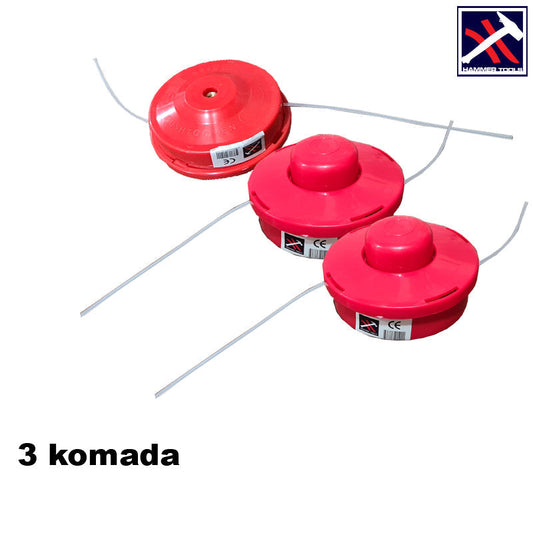 Univerzalne glave fluksa za trimere 3KOM - Hammer Tools