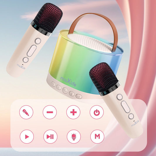 Maxlife Zvučnik + 2 Bežična Mikrofona