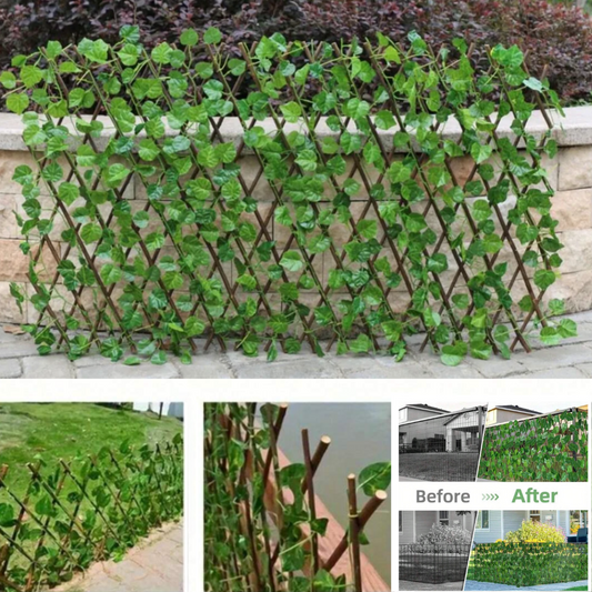 Ograda na razvlačenje od umjetnog bilja Gardenia 1+1 GRATIS