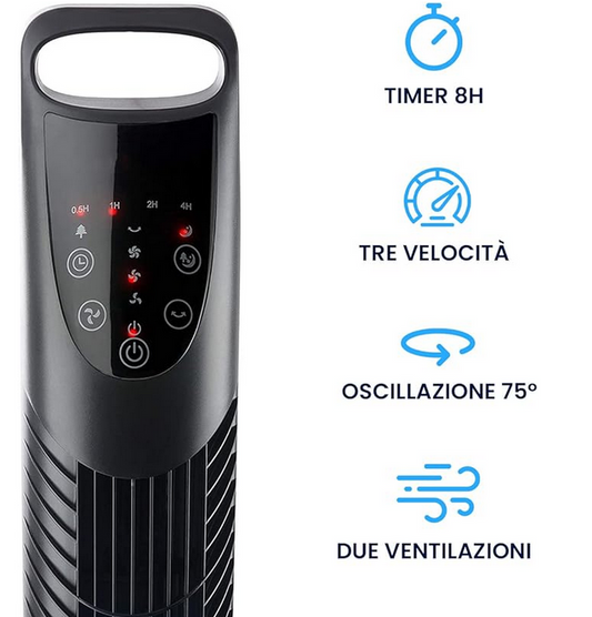 STUPNI VENTILATOR 40W + 2 MINI KLIME GRATIS