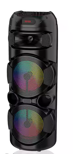 DVOSTRUKI 8 INČNI BLUETOOTH ZVUČNIK SA BEŽIČNIM MIKROFONOM