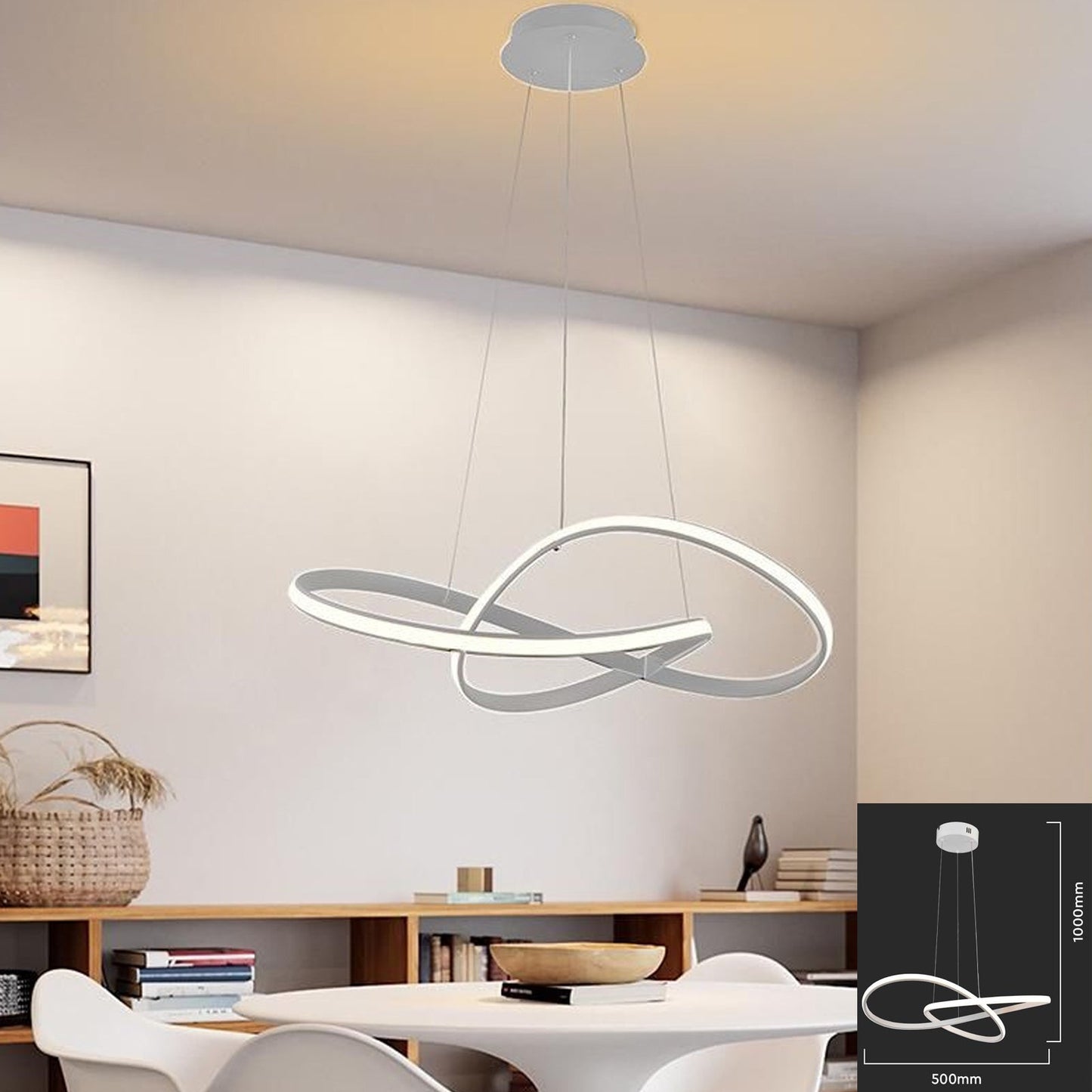 Infinity LED viseća svjetiljka