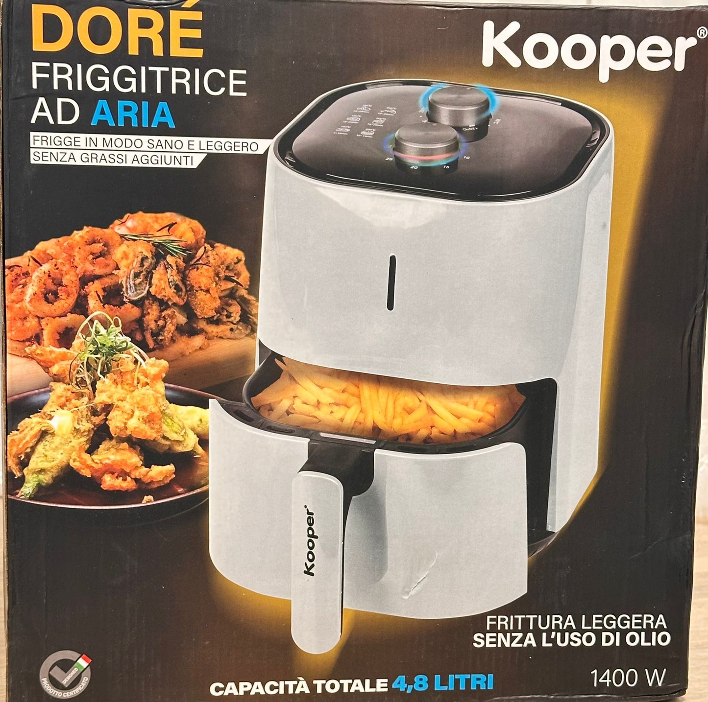 Kooper friteza na vrući zrak 4,8 L