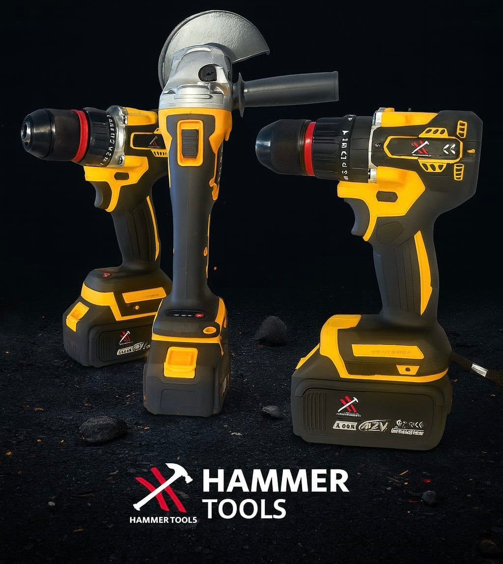 HAMMER TOOLS 4u1 Set - 4x42V Li-Ion