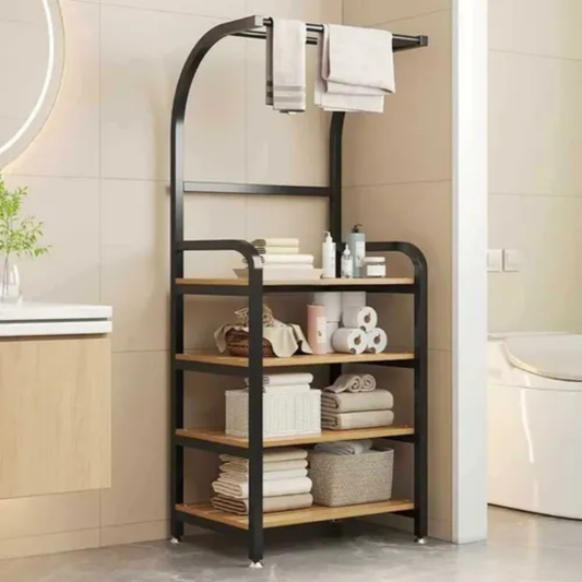 Višenamjenska kupaonska polica za odlaganje stvari