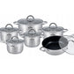VRHUNSKI INOX 18/10 ZILNER SET LONACA 12 DJELNI