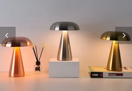 DEKORATIVNA UKRASNA STOLNA LAMPA 2 KOMADA