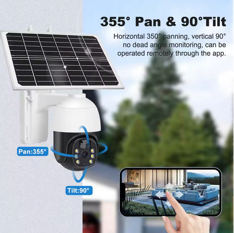 SIGURNOSNA KAMERA SA SOLARNIM PANELOM 4G
