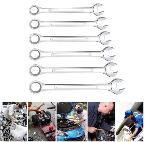 17 DJELNI KOMBINIRANI KLJUČEVI 6-36 HAMMER TOOLS