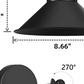 Pametna zidna lampa Loft