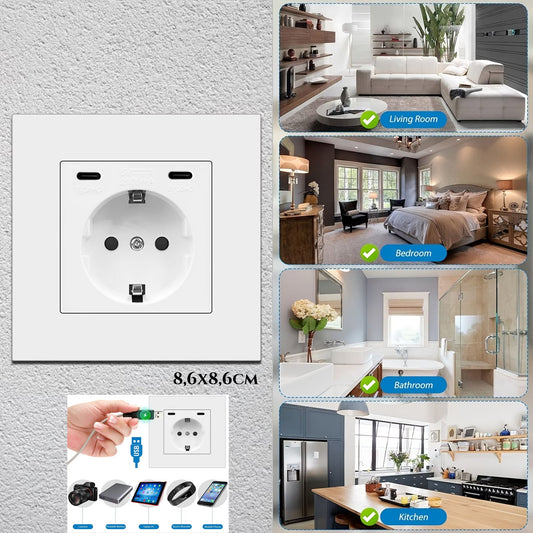 Utičnica s USB-C punjenjem