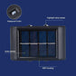 ZIDNA DEKORATIVNA SOLARNA LAMPA 8 KOMADA