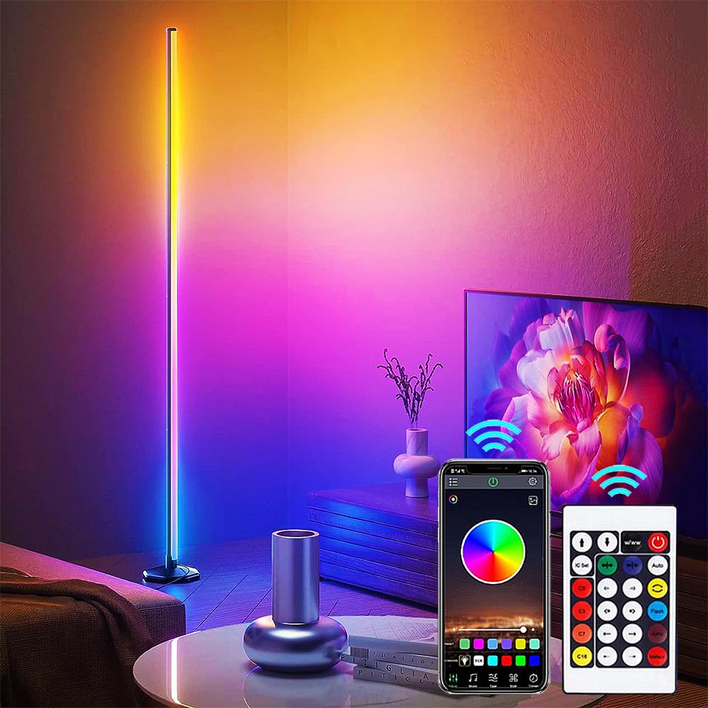 KUTNA RGB LAMPA 120CM SA DALJINSKIM I APLIKACIJOM