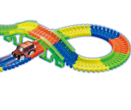 Magic Neon trkaća staza - 212 dijelova