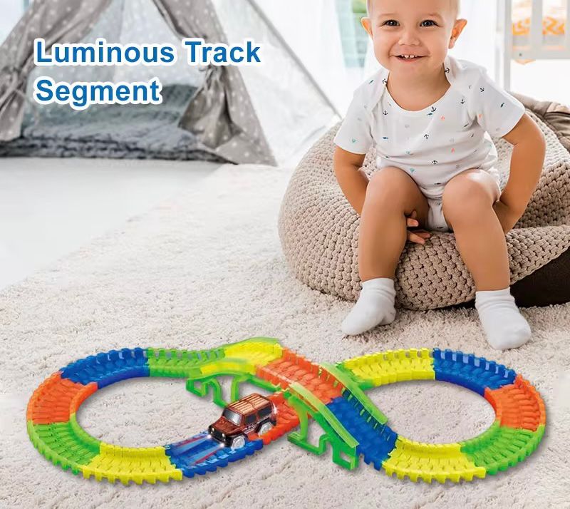 Magic Neon trkaća staza - 212 dijelova