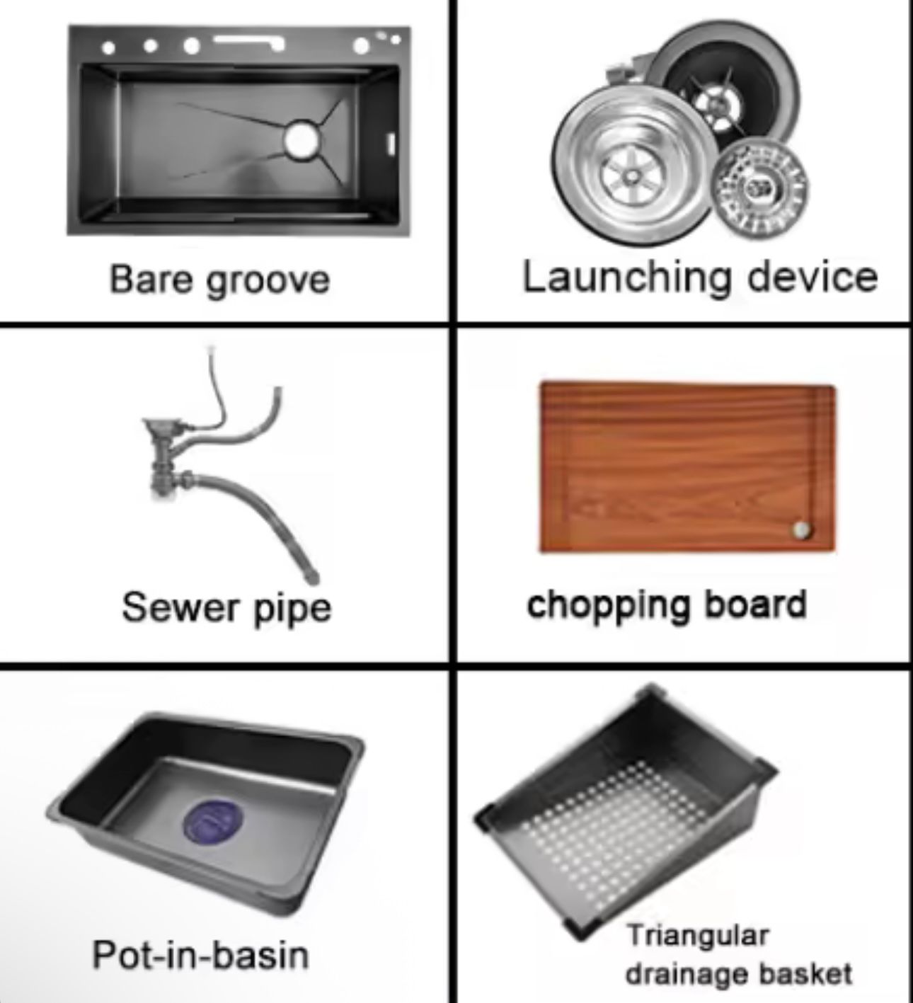 Premium kuhinjski sudoper 5u1