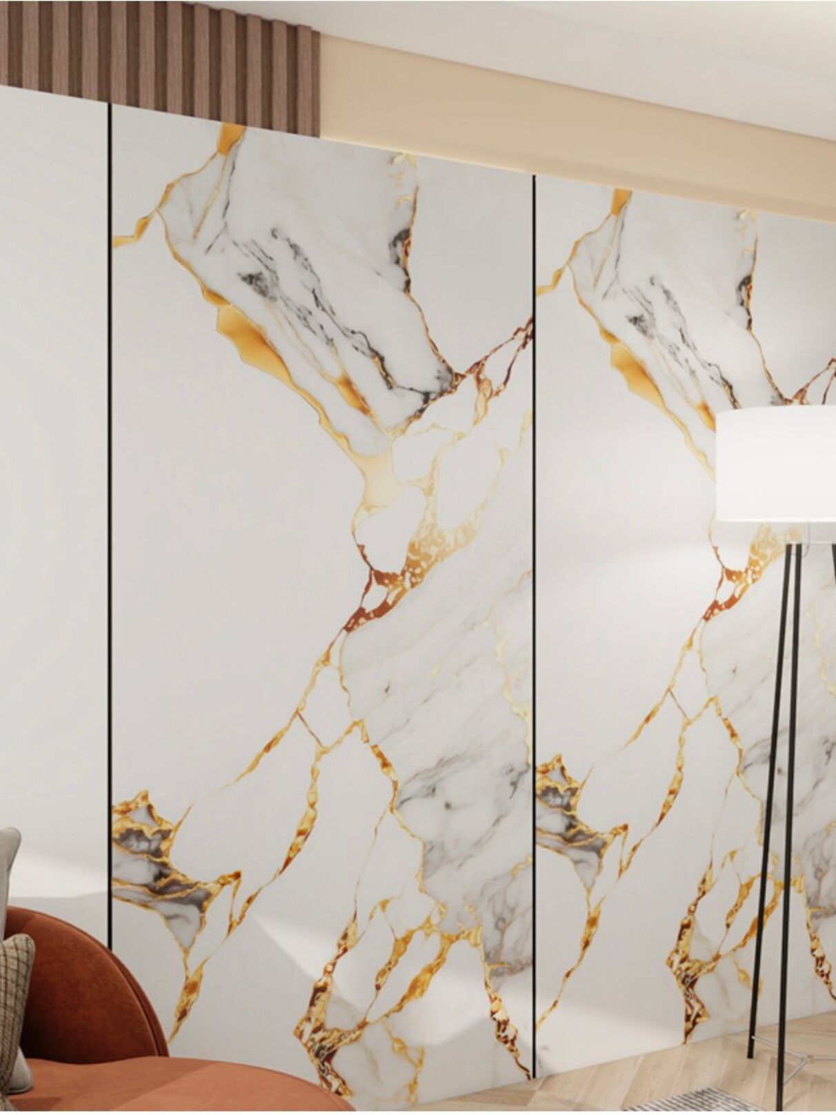 Dekorativni panel - White gold