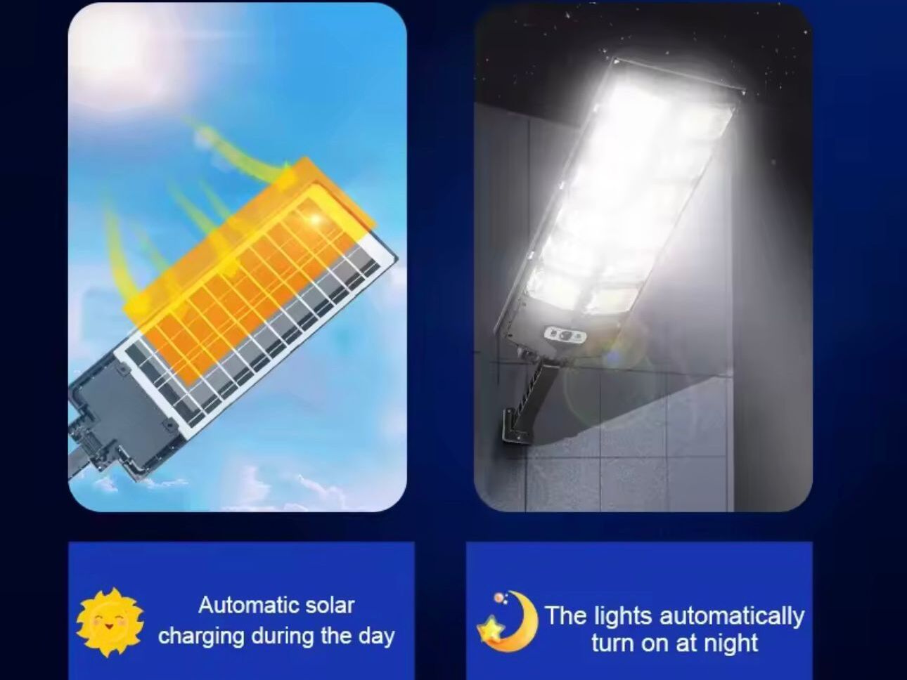 Solarna LED lampa s daljinskim upravljanjem