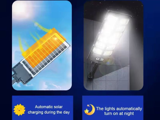Solarna LED lampa s daljinskim upravljanjem