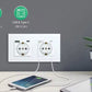 Dual zidna utičnica (USB + C)