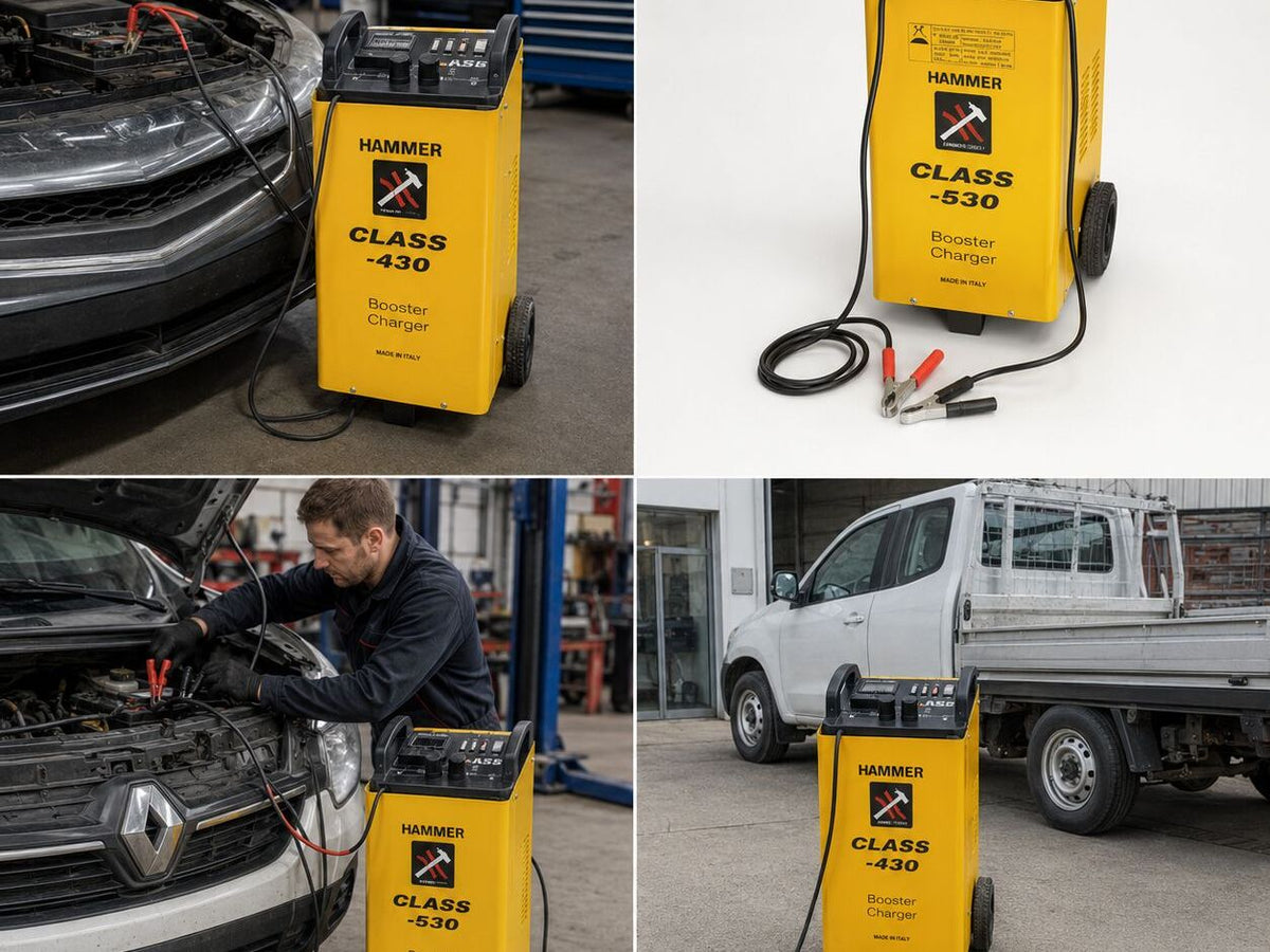 HAMMER TOOLS CLASS - Auto Punjač i Starter Booster 12V/24V