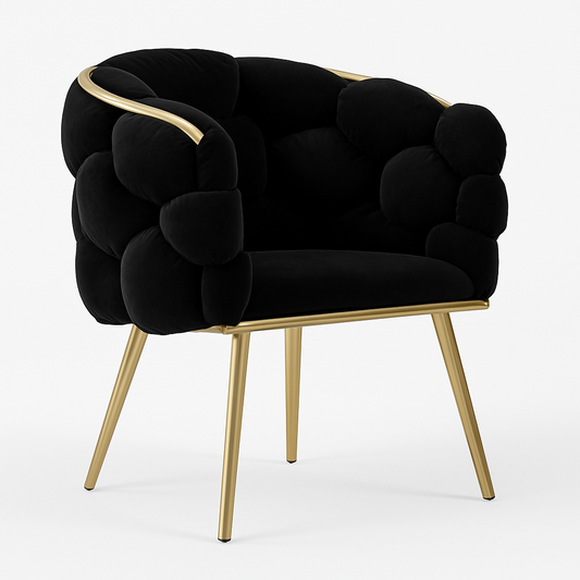 Baršunasta bubble stolica