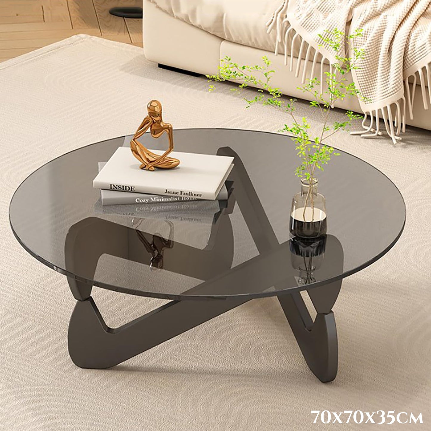 Asimetričan stolić za kavu