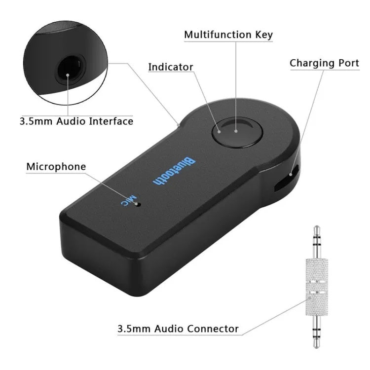 BLUETOOTH AUX RESIVER ZA AUTO